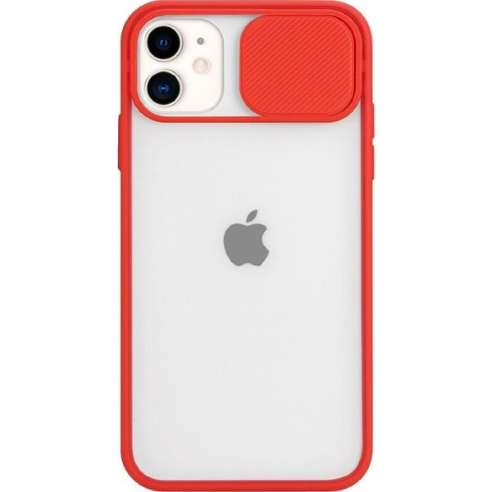 Atalay iPhone 11 Kamera Lens Koruma Kapaklı Kılıf - Kırmızı Cep Telefonu Kılıfı Fiyatı