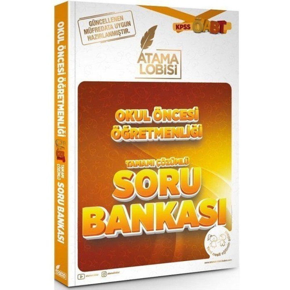 Atama Lobisi ÖABT Okul Öncesi Öğretmenliği Soru Bankası KPSS Fiyatı