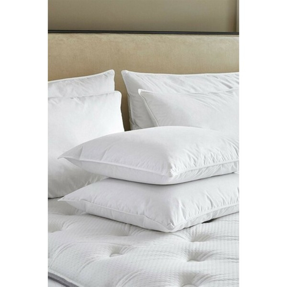 Atantex 2 Adet Antialerjik Boncuk Slikon Yastık 600 gr 50 x 70 cm - Beyaz Yastık Kılıfı Fiyatı