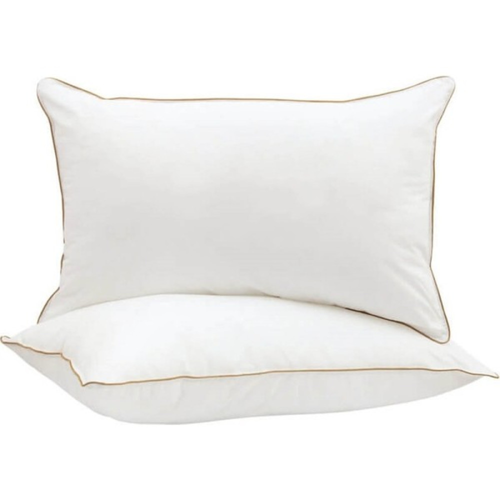 Atantex 2 Adet Microfiber Antialerjik Biyeli Slikon Yastık 900 gr 50X70 - Sarı - 50 x 70 cm Yastık Fiyatı