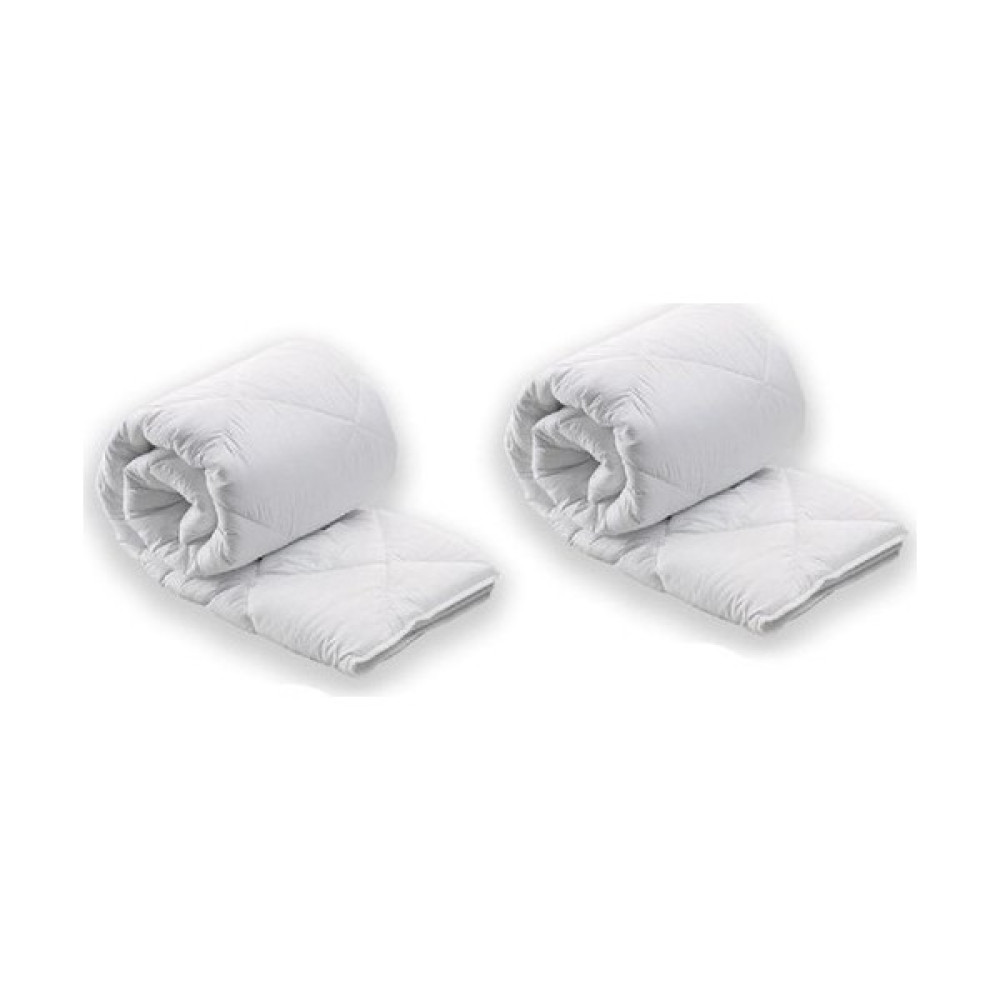 Atantex 2'li 155 x 215 cm Tek Kişilik Microfiber Yorgan - Beyaz Yorgan Fiyatı
