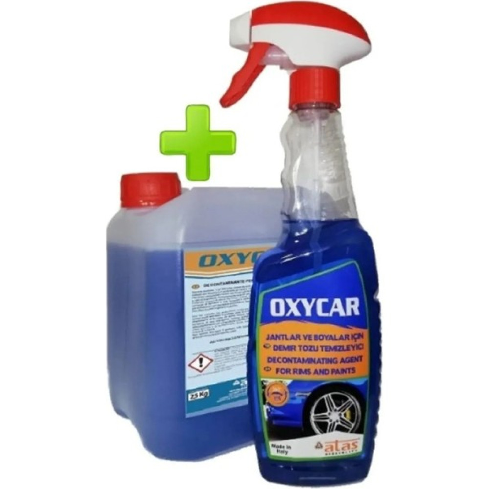 Atas Oxycar Demirtozu Temizleyici Konsantre 2,5 kg +500ML Fısfıs Jant+Kaporta Jantlar & Jant Aksesuarları Fiyatı
