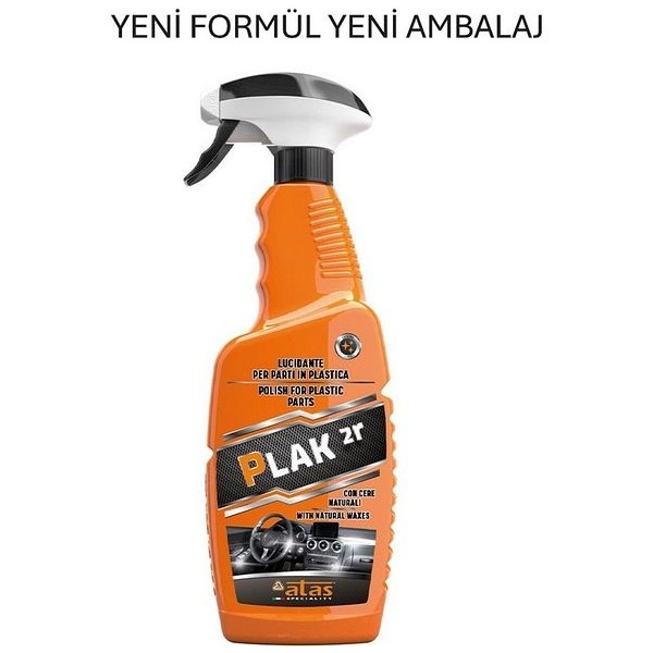 Atas PLAK2R Torpido ve Plastik Yüzey Parlatıcı Koruyucu Mat ve Antistatik Uv Koruma Özellikli Cila 750ML Bulaşık Yıkama Fiyatı