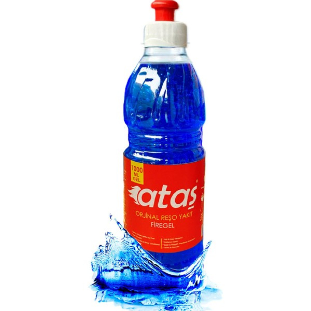 Ataş Reşo Yakıt Jel Tutuşturucu 1 Litre - Mavi - 1 Adet Mangal & Barbekü Malzemeleri Fiyatı