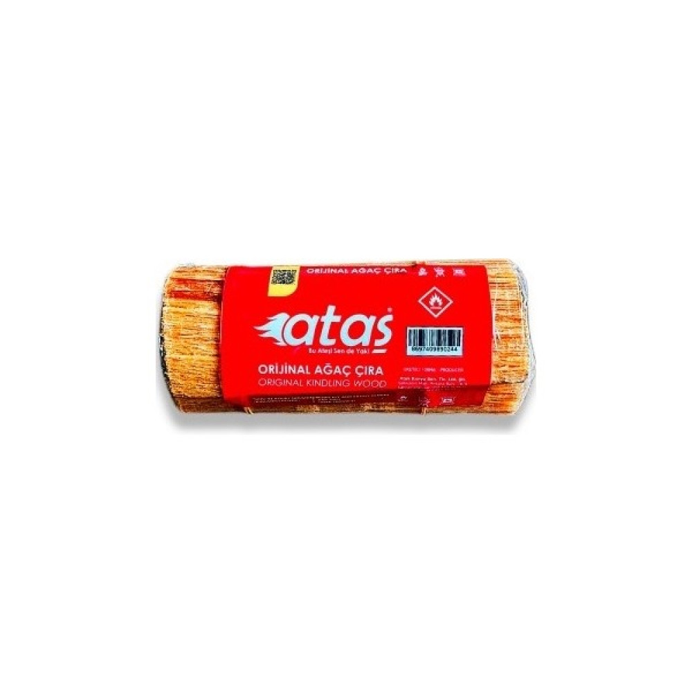 Ataş Tutuşturucu Ağaç Çıra - Ahşap Rengi - 1 Adet Mangal & Barbekü Malzemeleri Fiyatı