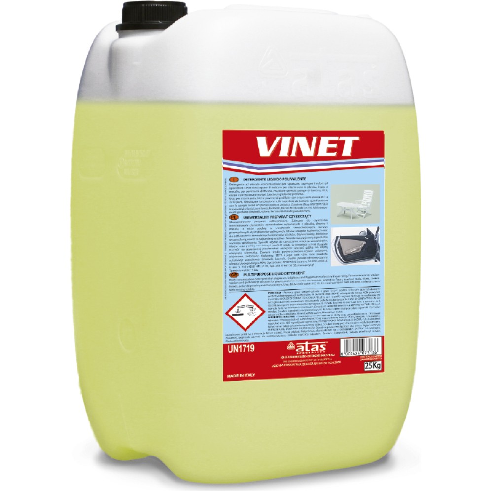 Atas Vinet 2,5kg Genel Temizlik Deterjanı Konsantre Deterjan ve Temizlik Ürünleri Fiyatı