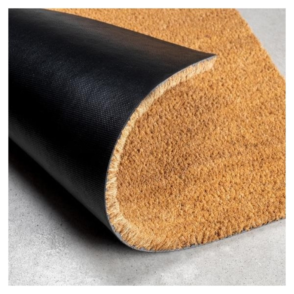 Atasoy Zemin Koko Paspas Kapı Önü Kaliteli Kaymaz Pvc Taban Coco Paspas 50 x 70 cm - Açık Kahve Paspas Fiyatı