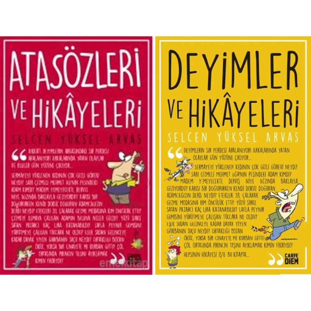 Atasözleri ve Hikayeleri - Deyimler ve Hikayeleri 2 Kitap Set Çocuk Masal Fiyatı