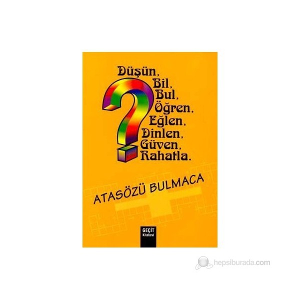 Atasözü Bulmaca Diğer Fiyatı