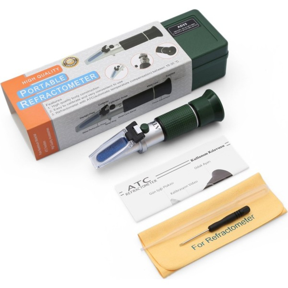 Atc Refraktometre Atc Adblue - Antifriz Akü Refraktometresi - Adblue/cam Suyu - Üre - Glikol Ölçümü - 30..35 Brix Diğer Test ve Ölçüm Cihazları Fiyatı