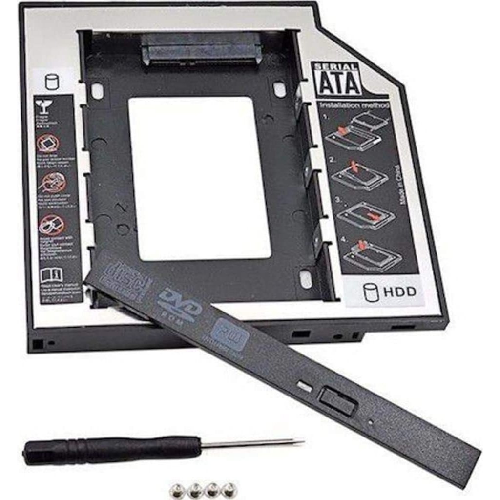 Atech 12.7mm HDD Caddy Notebook DVD SSD Kutu Sata Laptop 4717A Notebook Dizüstü Bilgisayar Fiyatı