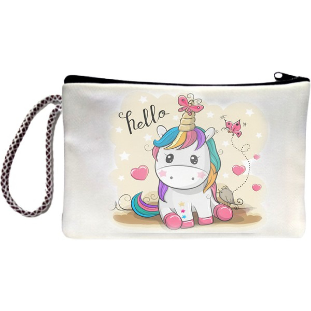 Atekder Hello Tay Baskılı Ham Bez Cüzdan 18X12 Cm. Bayan Cüzdan Fiyatı