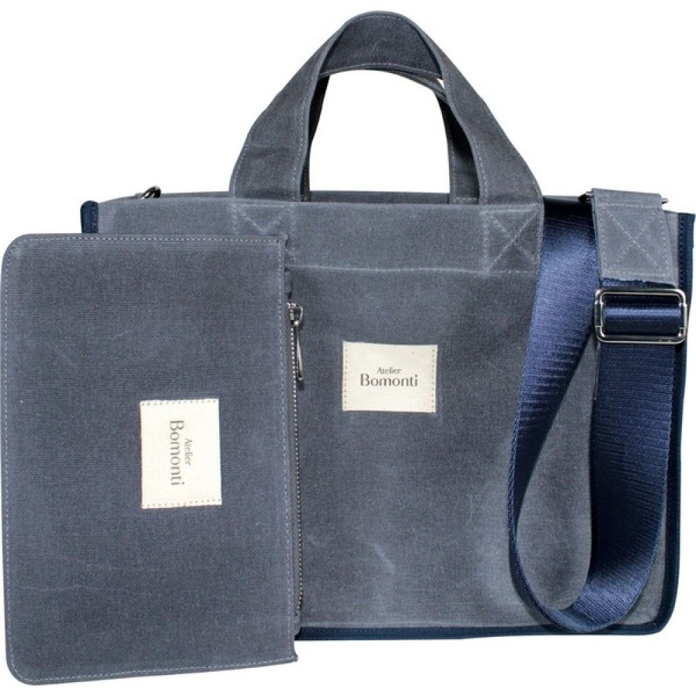 Atelier Bomonti Hishi Rj Tote Bag Denim Lacivert Biyeli Mumlu Kanvas Omuz Çantası & El Çantası Bayan Çanta ve Cüzdan Fiyatı