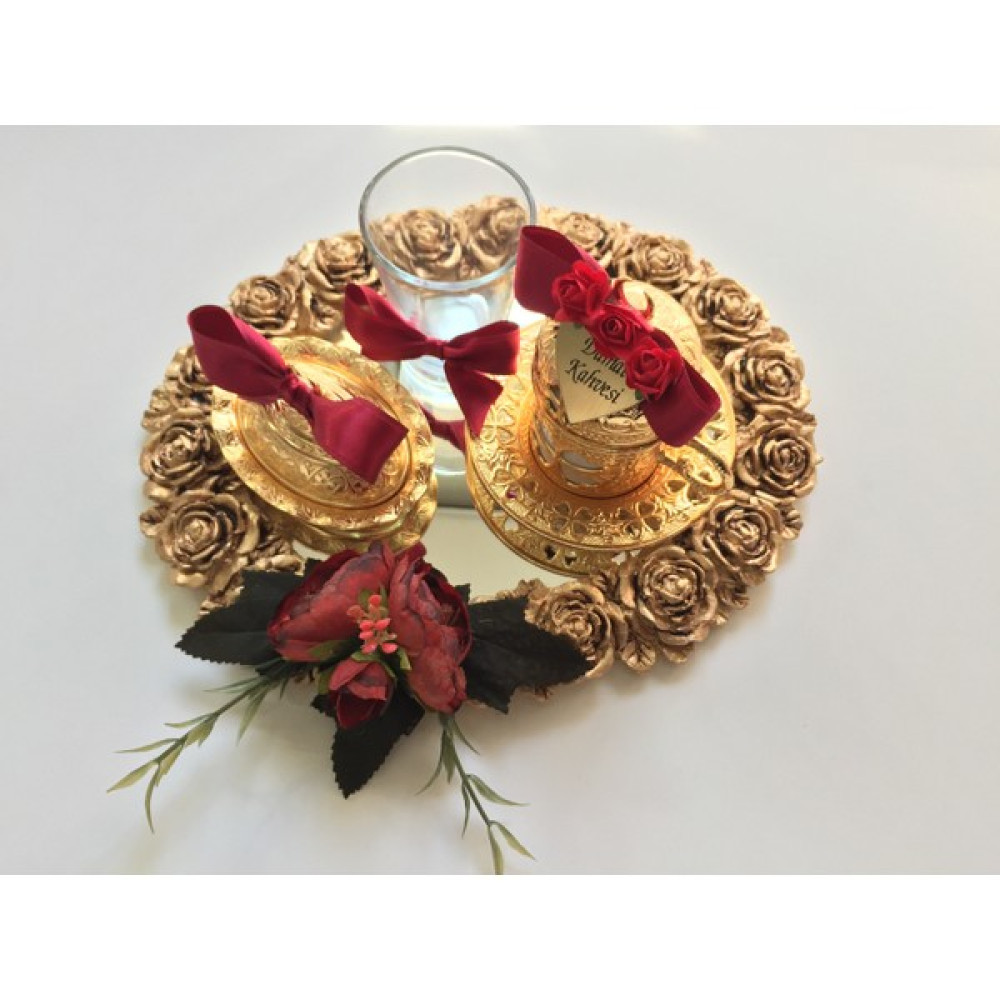 Atelier Es Damat Fincanı Seti Otantik Kahve Seti Kahve Sunum Tepsisi Fincan / Bardak / Kahve Takımı Fiyatı