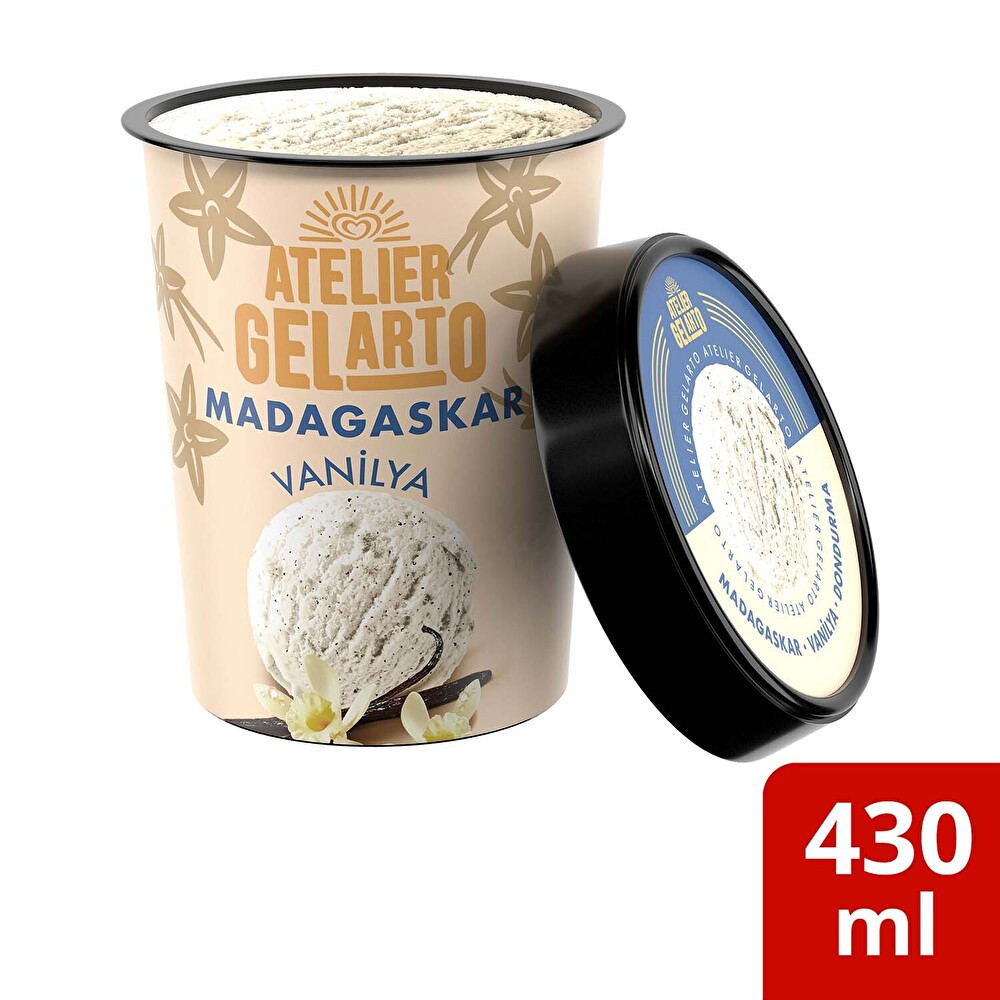 Atelier Gelarto Dondurma Madagaskar Vanilya 430 ml Dondurma Fiyatı