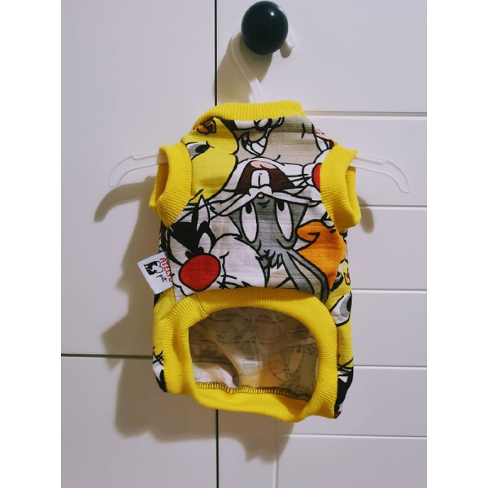 Atelyu Pet Sarı Twety T-Shirt - XL Evcil Hayvan Ürünleri Fiyatı