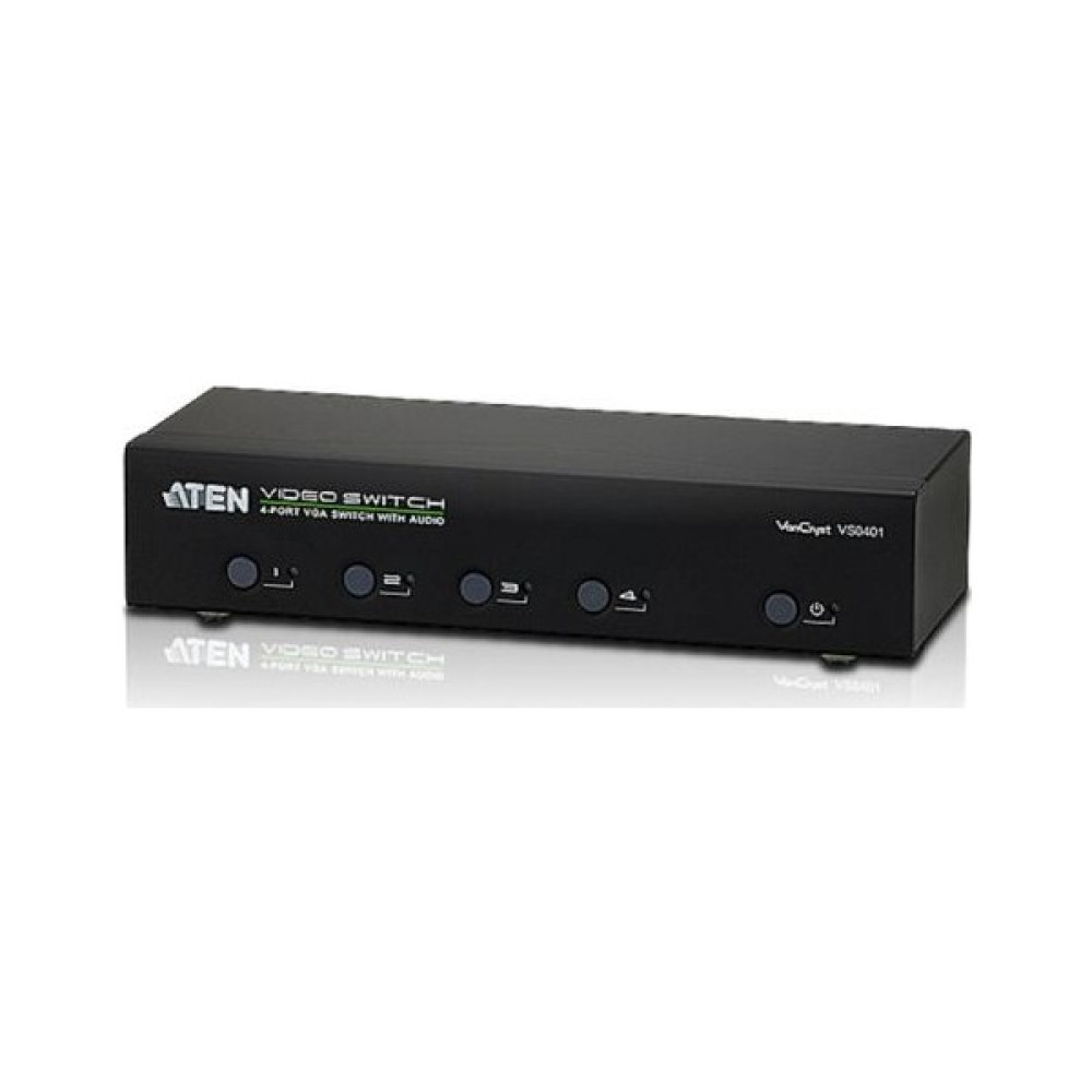 Aten 4Lü Vga Seçici (Selector),4 Giriş - 1 Çıkış (4 Port Video Switch) Aten-Vs0401 Network Aksesuarları Fiyatı