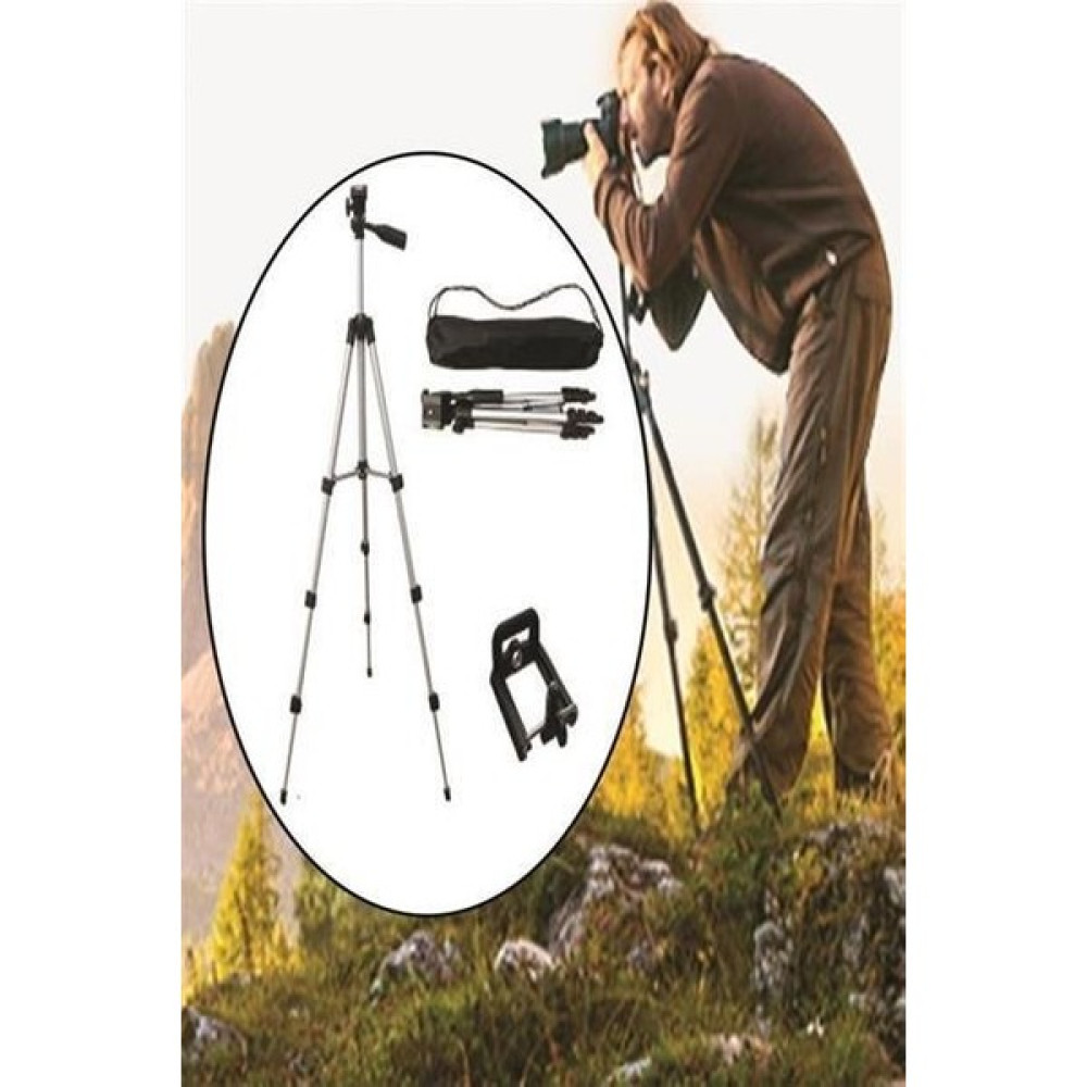 Ateş Avm Buffer® Taşıma Çantalı 170 cm Profesyonel Tripod Telefon Başlığı Hediyeli Müzik Aletleri Fiyatı