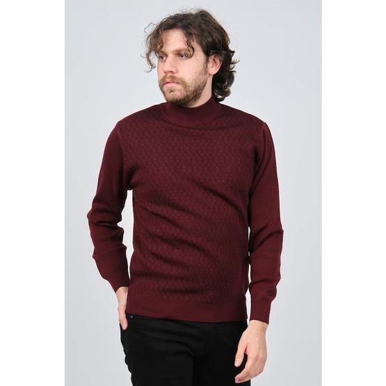 Ateş Triko 6092089 Bordo Erkek Kazak Erkek Kazak & Süveter & Triko Fiyatı