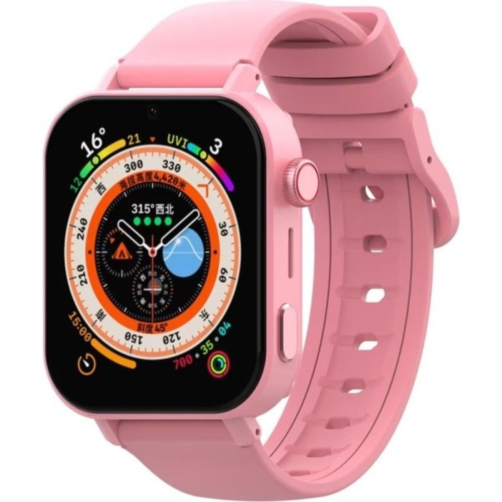 AteşTech Akıllı Çocuk Saati Sim Kartlı Su Geçirmez 4g Görüntülü Tam Konumlu Lbs-Gps-Wifi  KT23 - M - L - Pembe Oto Boyaları Fiyatı