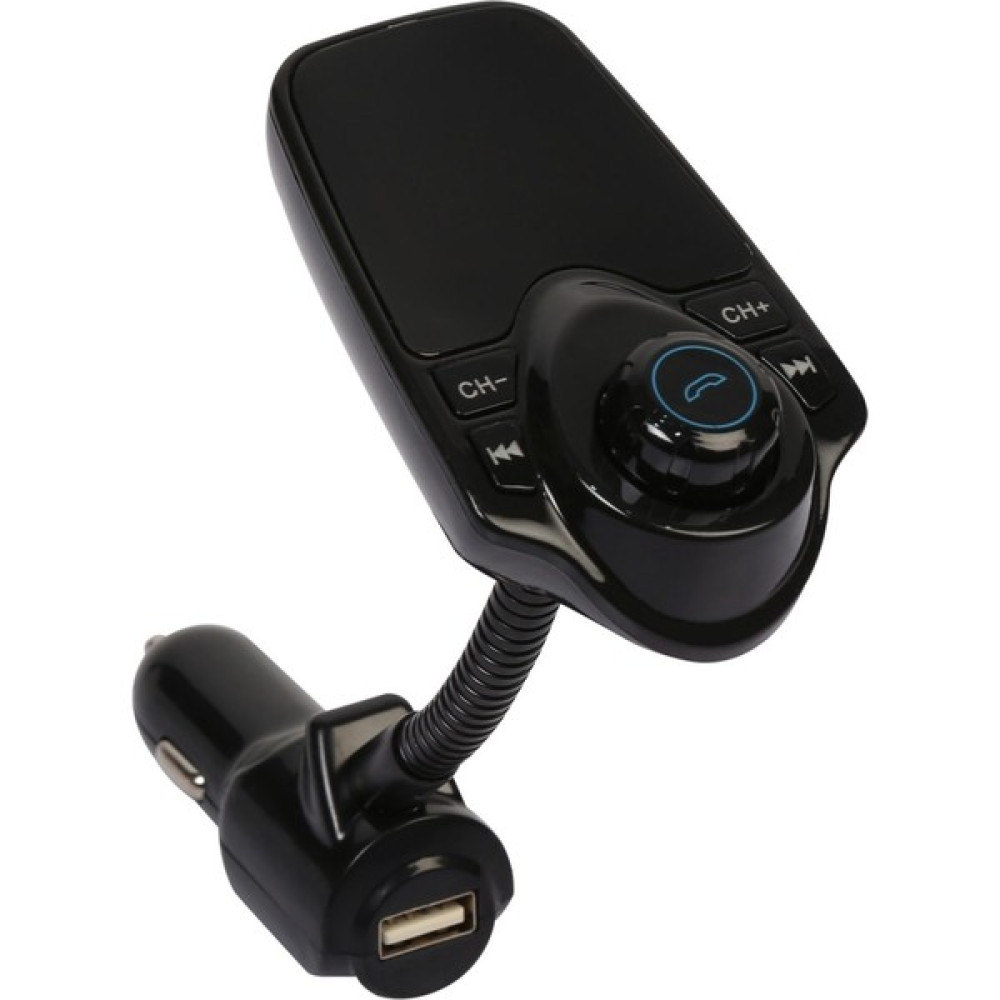 AteşTech Bluetooth Araç Kiti USB Fm Transmitter Aux Fm Tf Kart Girişli - Siyah Cep Telefonu Araç Kiti Fiyatı