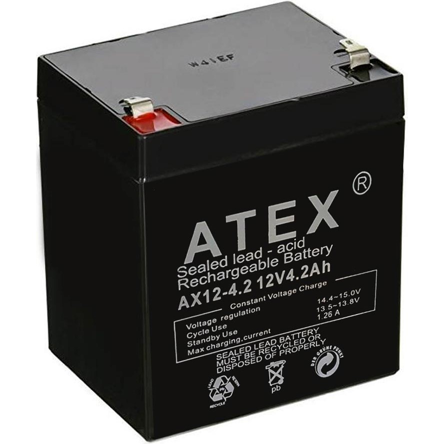 Atex Akü 12V 4.2A (9X7X10CM) Atex Diğer Fiyatı