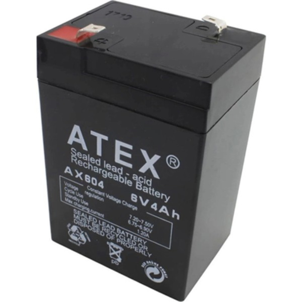 Atex Akü 6V 4A (10.5X7X4.5CM) Oto Boyaları Fiyatı