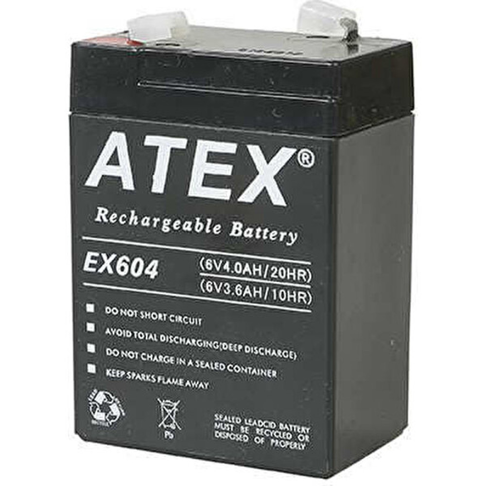 Atex AX604 6V 4AH Bakımsız Kuru Akü Kesintisiz Güç Kaynakları (UPS) Fiyatı