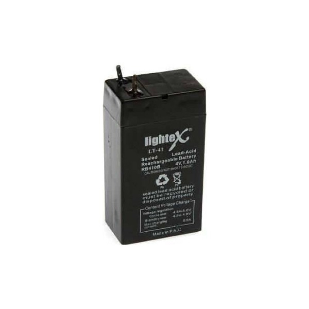 Atex Lt-41 4V 1.0AH Fener Aküsü Akü Şarj Edici Fiyatı