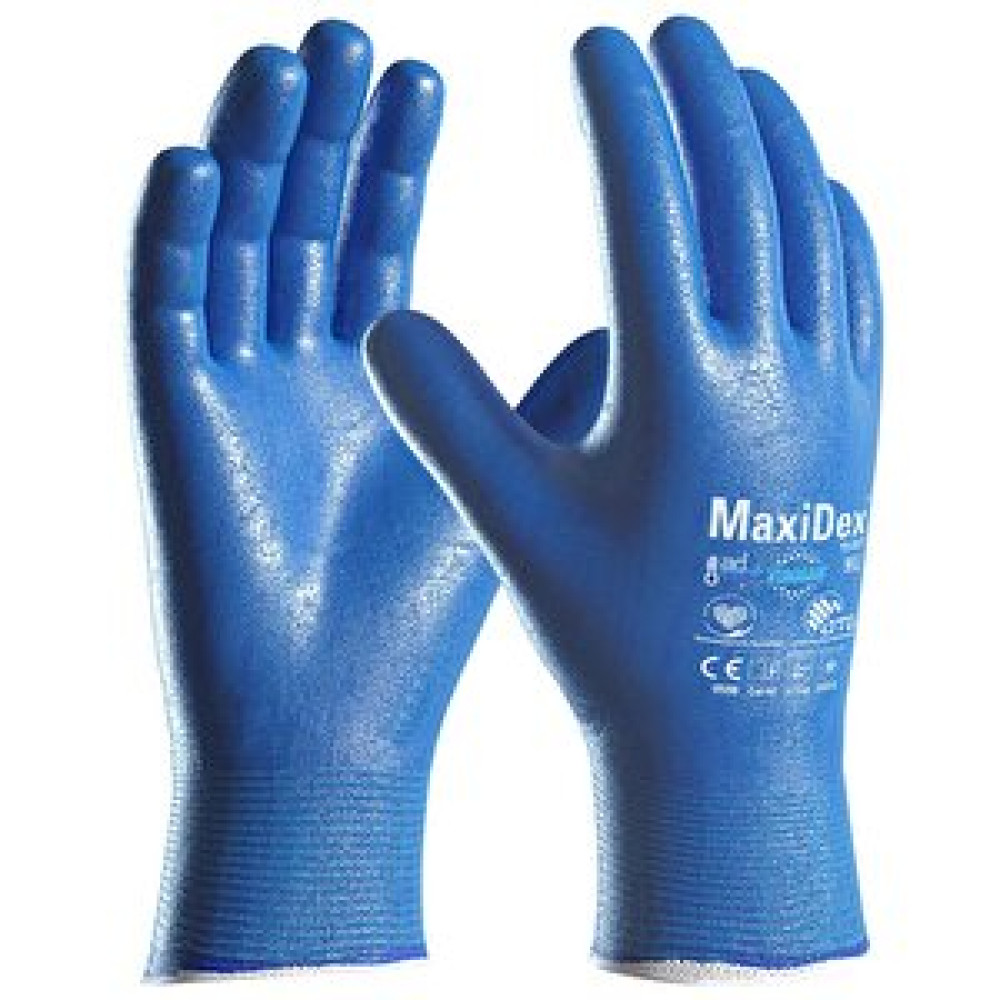 ATG Maxidex® 19-007 Hibrit Hijyenik İş Eldiveni 9 (L) İş Eldiveni Fiyatı