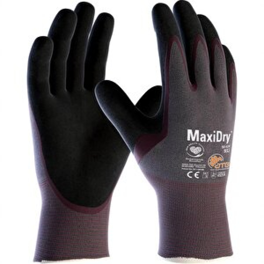 ATG Maxidry® 56-424 Süper İnce Yağ Ve Sıvı Geçirmez İş Eldiveni 8 (M) İş Eldiveni Fiyatı