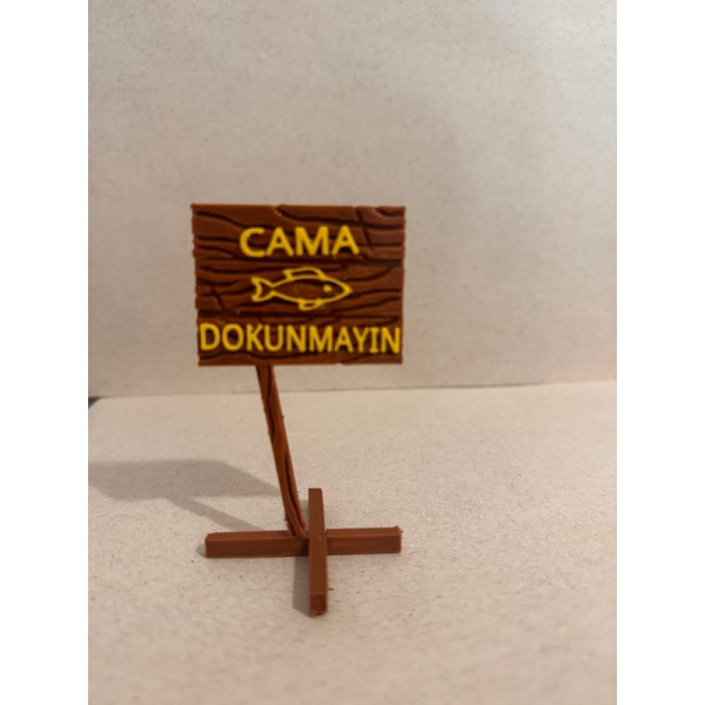 Atg Store Akvaryum Dekoru Cama Dokunmayın Yazısı Evcil Hayvan Ürünleri Fiyatı