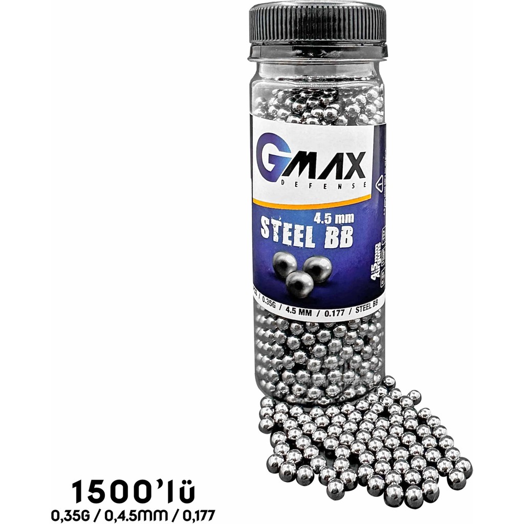 Atik Camp Gmax Çelik Bilye 4.5 mm (1500'LÜ) Diğer Fiyatı