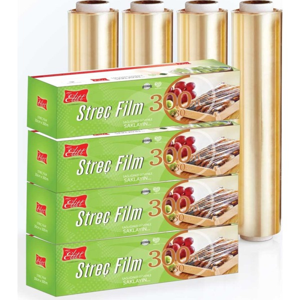 Atılım Elitt Gıda Streç Film 30 cm x 300 mt 4 Paket Streç Film Fiyatı