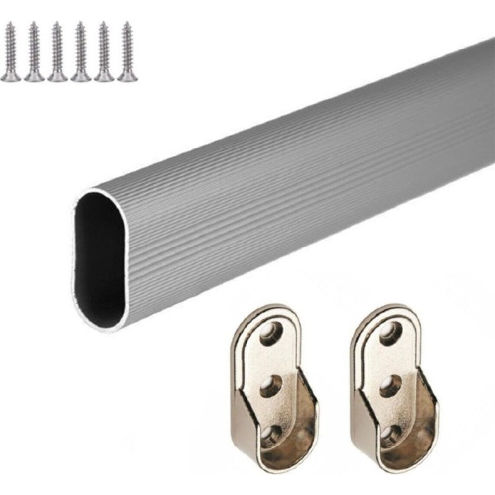 Atılım Oval Alüminyum 70 cm Dolap Içi Askı Borusu 2 Adet Flanş Vidaları Oto Boyaları Fiyatı