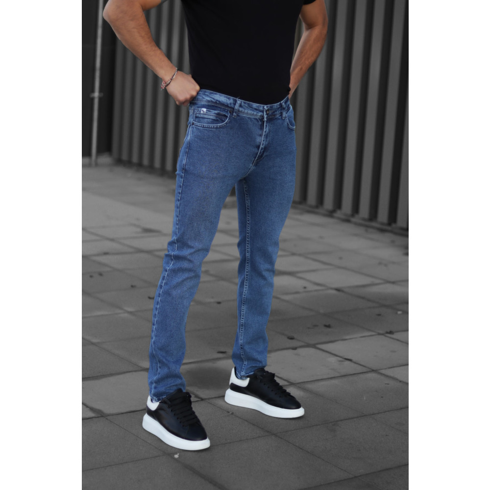 ATK Erkek Mavi Slim Fit Jeans 30 Beden Bayan Jeans / Kot Pantolon Fiyatı