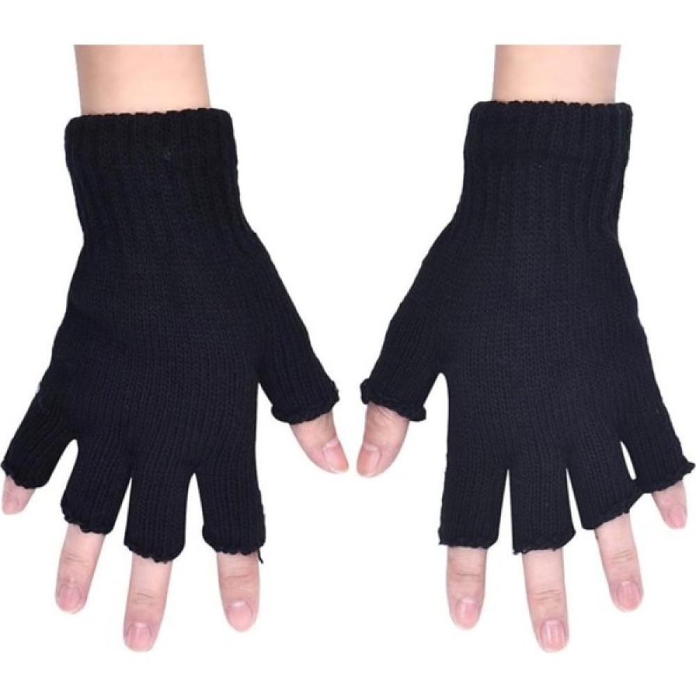 Atk Parmaksız Kesik Yarım Parmak Eldiven Bay Bayan (Unisex) Siyah Eldiven (Outdoor) Fiyatı