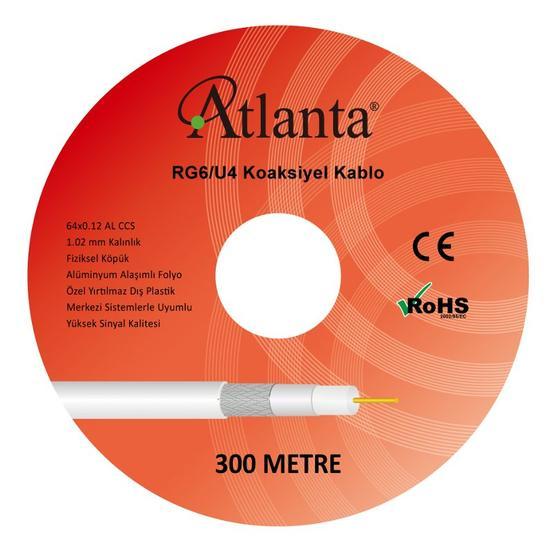 Atlanta RG6 F Konnektör