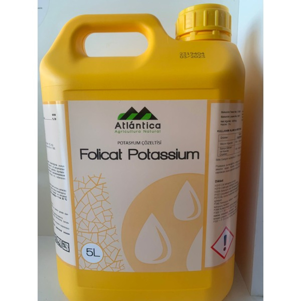 Atlantica Folicat Potassium Gübre 5 Lt Potasyum Çözeltisi Oto Boyaları Fiyatı