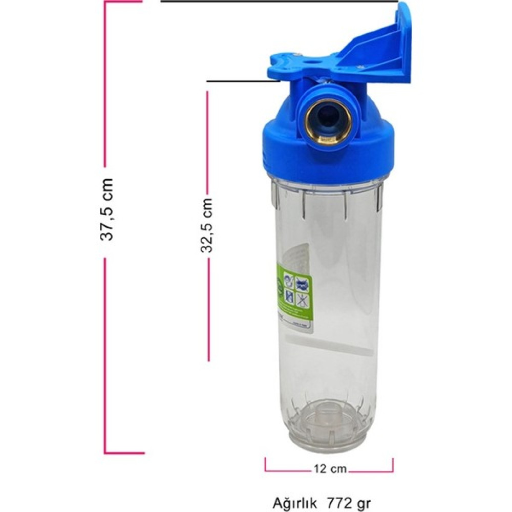 Atlas Filtri Atlas 10 Inç Dp Mono Housıng 3/4" Tekli Filtre Kabı Boş - Yok Bahçe Makinesi Aksesuar & Yedek Parça Fiyatı