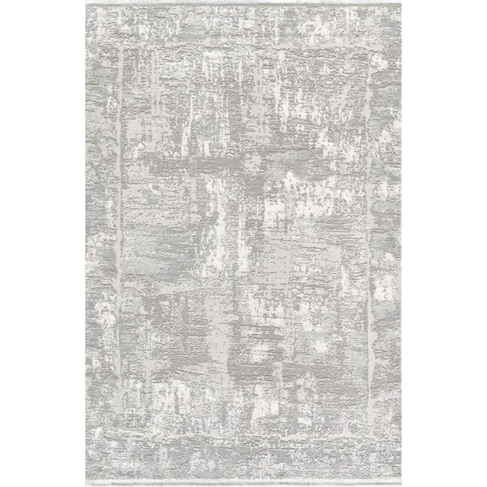 Atlas Halı Motto TT04C Bej Gri Akrilik Dikdörtgen Saçaklı Oda Halısı - Renkli - 160 x 230 cm Salon Halısı Fiyatı