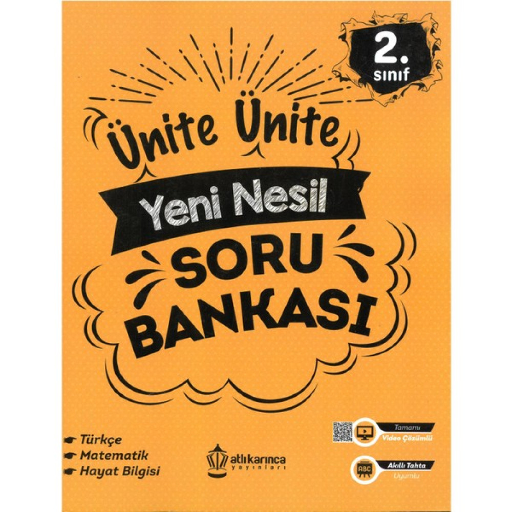 Atlı Karınca Yayıncılık Atlı Karınca 2.sınıf Ünite Yeni Nesil Soru Bankası Kaynak Kitapları Fiyatı