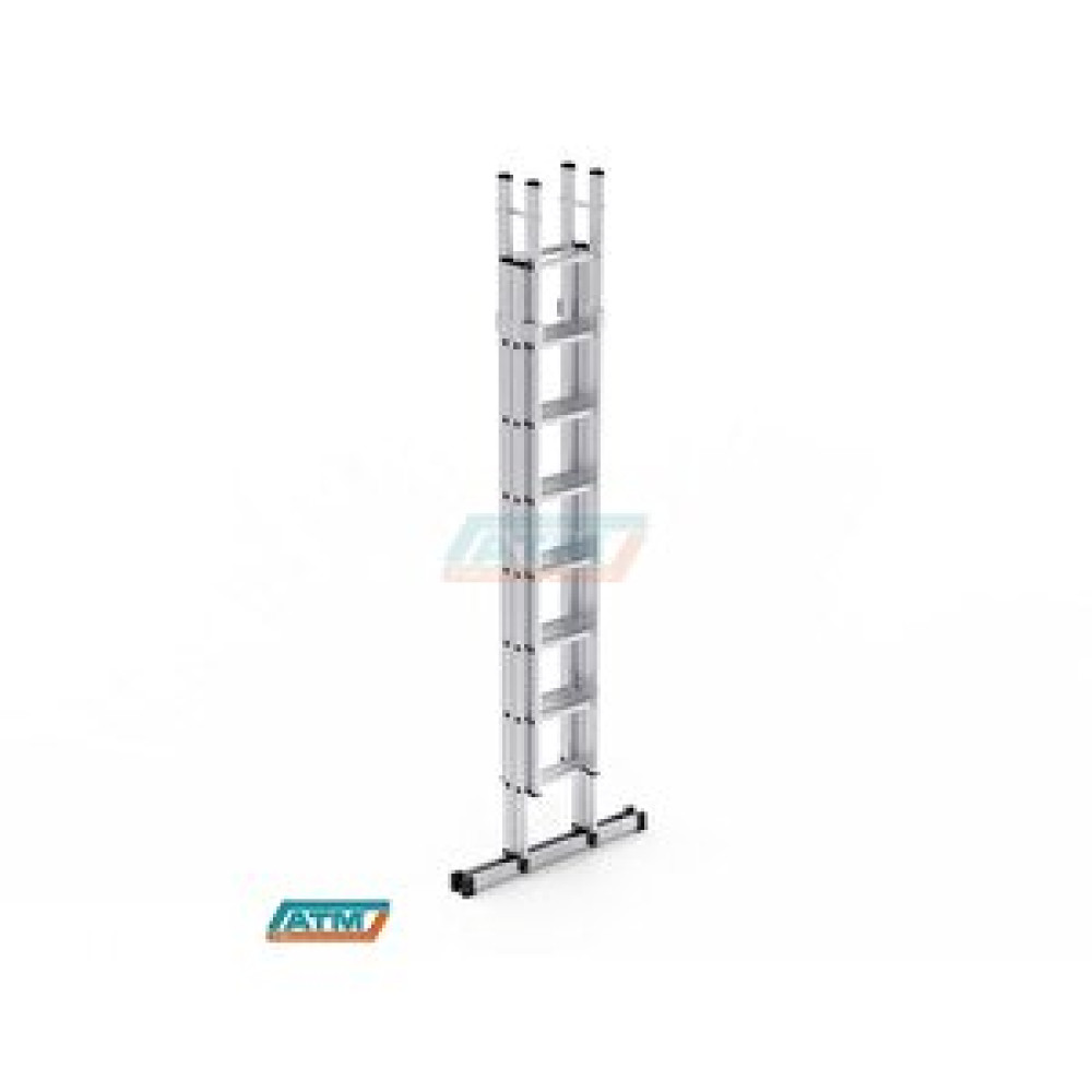 Atm Merdiven 2,5*4=10+2=12 Mt 65x25 Çi̇ft Sürgülü Merdi̇ven Merdivenler Fiyatı
