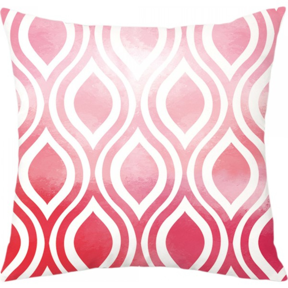 Atmak Yastık Kapakları Geometrik Kare Minder Örtüsü Degrade Ombre Kısa Peluş Yastık Kanepe Kanepe Yatak Odası Araba Için Kapakları 18X18 Inç 2 Adet... Yastık Kılıfı Fiyatı