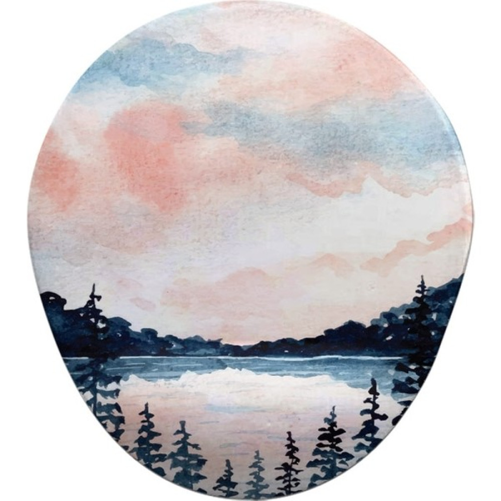 Atölye Çizgi Suluboya Doğa Bilek Destekli Mouse Pad - Renkli Mouse Pad Fiyatı