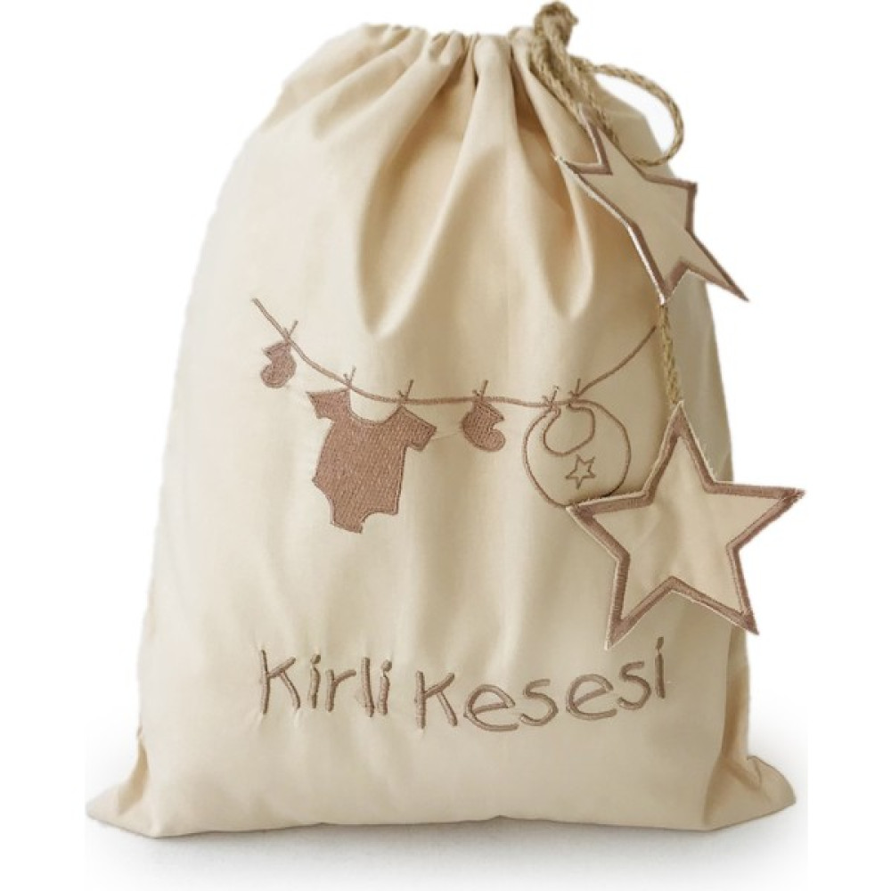 Atölye Eda Nakışlı Kirli Kesesi Bebek Kirli Torbası Fiyatı