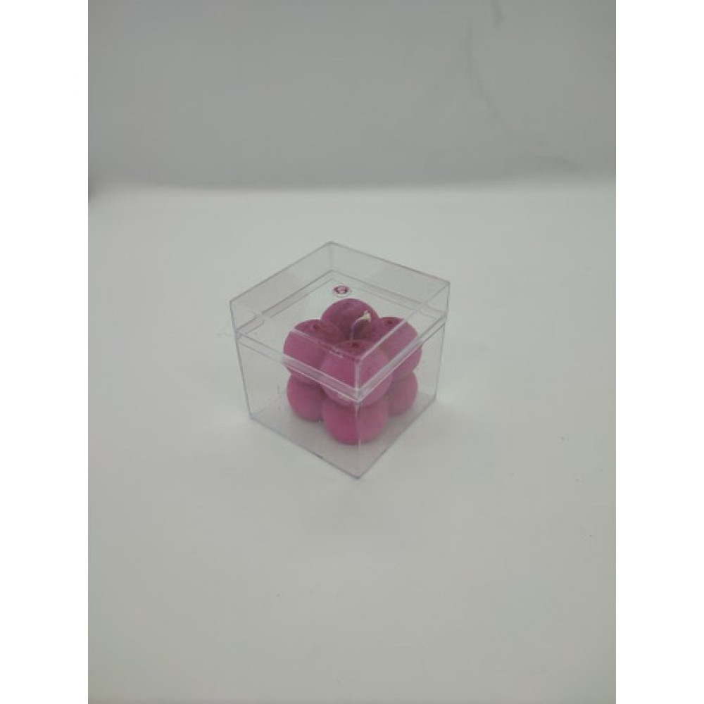 Atölye Letafet Mini Bubble Mum - Pembe - 1 Adet Dekoratif Mum Fiyatı