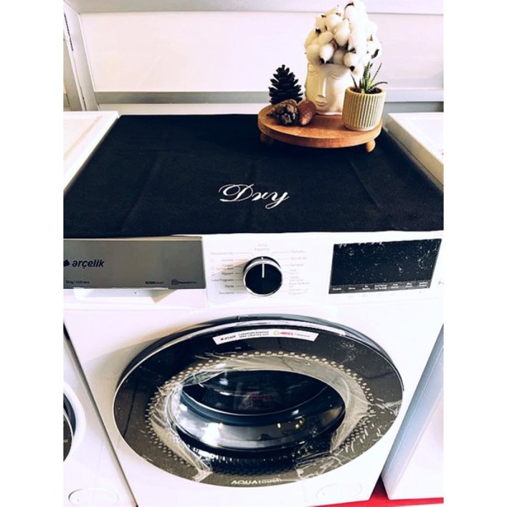 Atölye No 35 Siyah Dry Çamaşır Kurutma Makinesi Örtüsü Ev & Dekorasyon Aksesuarları Fiyatı