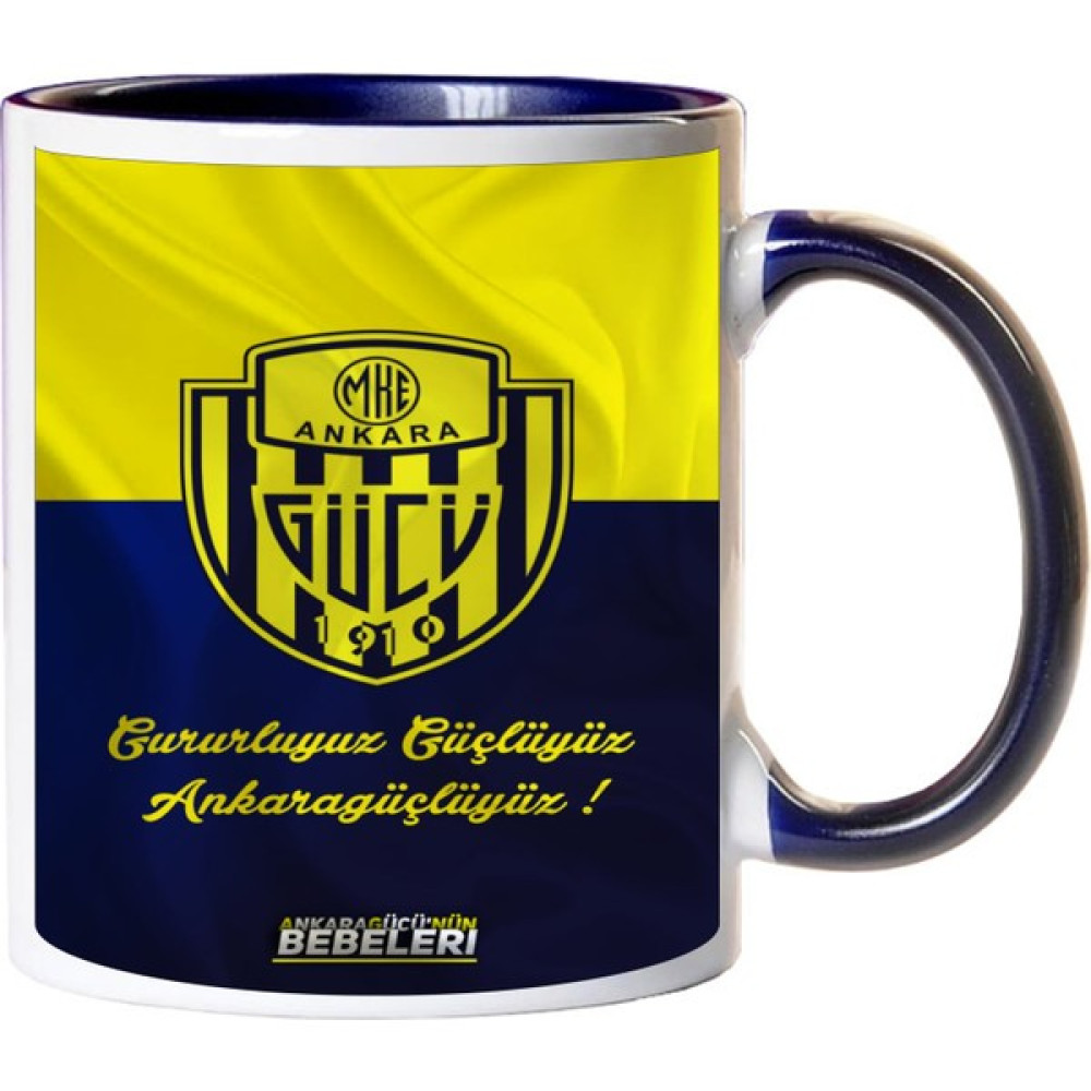 atolyehane Ankaragücü Baskılı Kupa Bardak - Lacivert Fincan / Bardak / Kahve Takımı Fiyatı