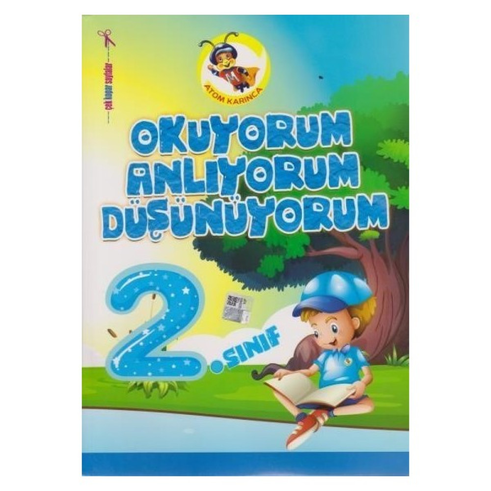 Atom Karınca 2. Sınıf Okuyorum Anlıyorum Düşünüyorum-Yeni - Ahmet Çelikkol Tüm Dersler Fiyatı